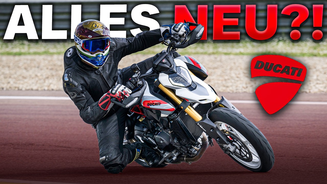 DUCATI HYPERMOTARD V2 SP 2026 MOTORRAD TEST!