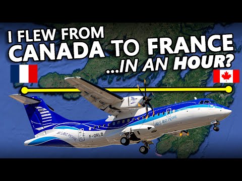 I Flew From Canada To France... In An HOUR?