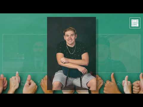 Student steps up to make late grandfather proud of him