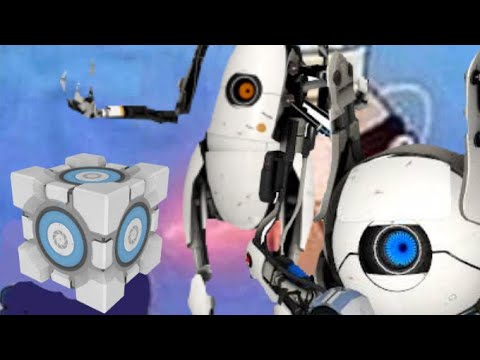 Portal 2 Co-Op But We're Actually Robots