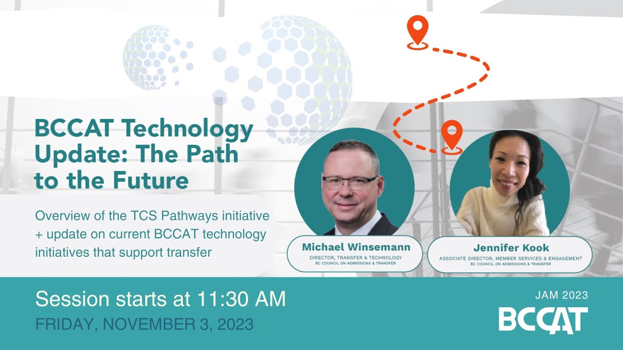 BCCAT Technology Update: The Path to the Future - YouTube