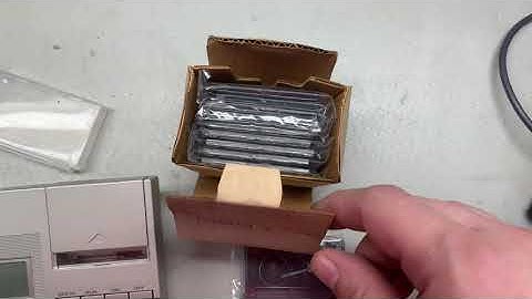 Texas Instruments CC-40 Wafertape Hexbus Demo