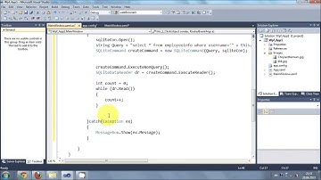 C# WPF Tutorial 7  Login Form using sqlite in C# WPF application PART 2 2