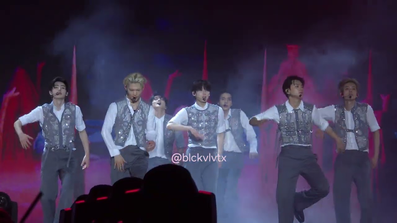 250830 ENHYPEN Walk The Line in Brussels Bad Desire (With or Without You) 4k fancam