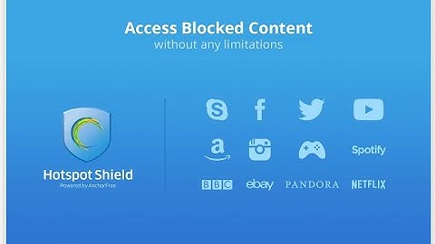 How To install hotspot shield VPN proxy in chrome