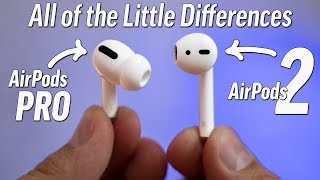 AirPods Pro vs AirPods 2 - Very Detailed Full Comparison!