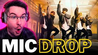 Non K-Pop Fan Reacts To Bts For The First Time Bts 방탄소년단 Mic Drop Official Mv Reaction