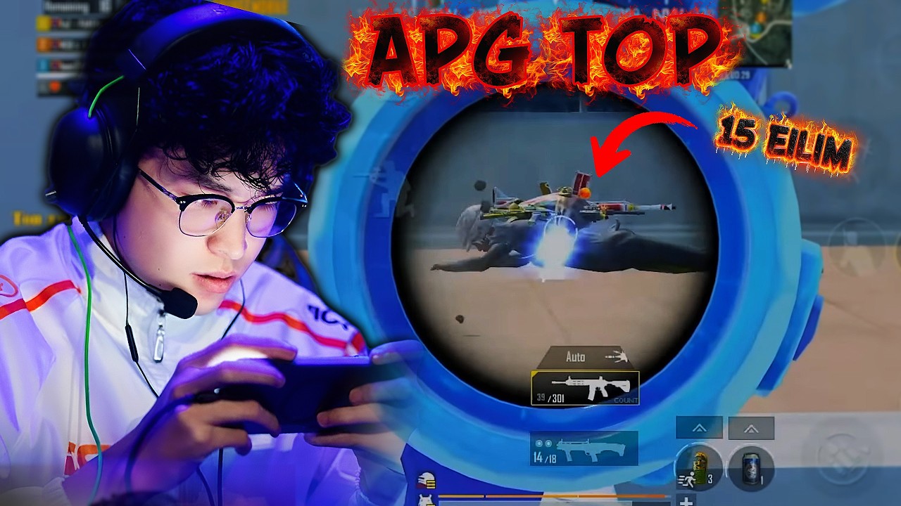 PUBG MOBILE Full MATCH 🔥 ULTIMATE ROYAL APG TOP 15 Eilim