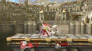 Bayonetta vs Level 9 Pit CPU