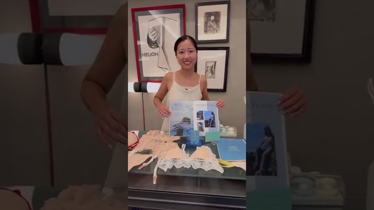 京都のランジェリー作品展、本日ラストデー♡