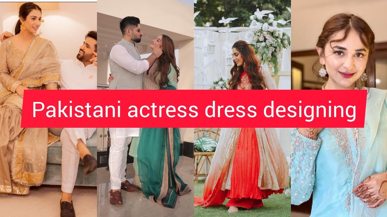 Pakistani actress eid looks 2022|Sarah Khan Eid Dress Design