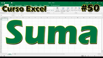 CURSO EXCEL [50] ► FÓRMULA SUMA ➕🔢 - 2024