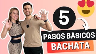 🔥 5 Pasos Básicos de BACHATA 👀