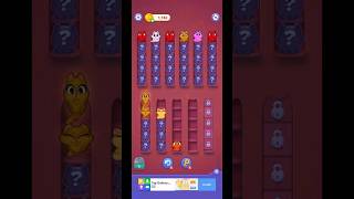 Kitty Sort 18 level - after multiple tries, I managed to pass it 🌸🎉