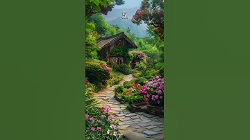 Where would you stay and enjoy nature forever...?🌧️🌿 #aesthetic #aurora #relaxing #vibes #asmr