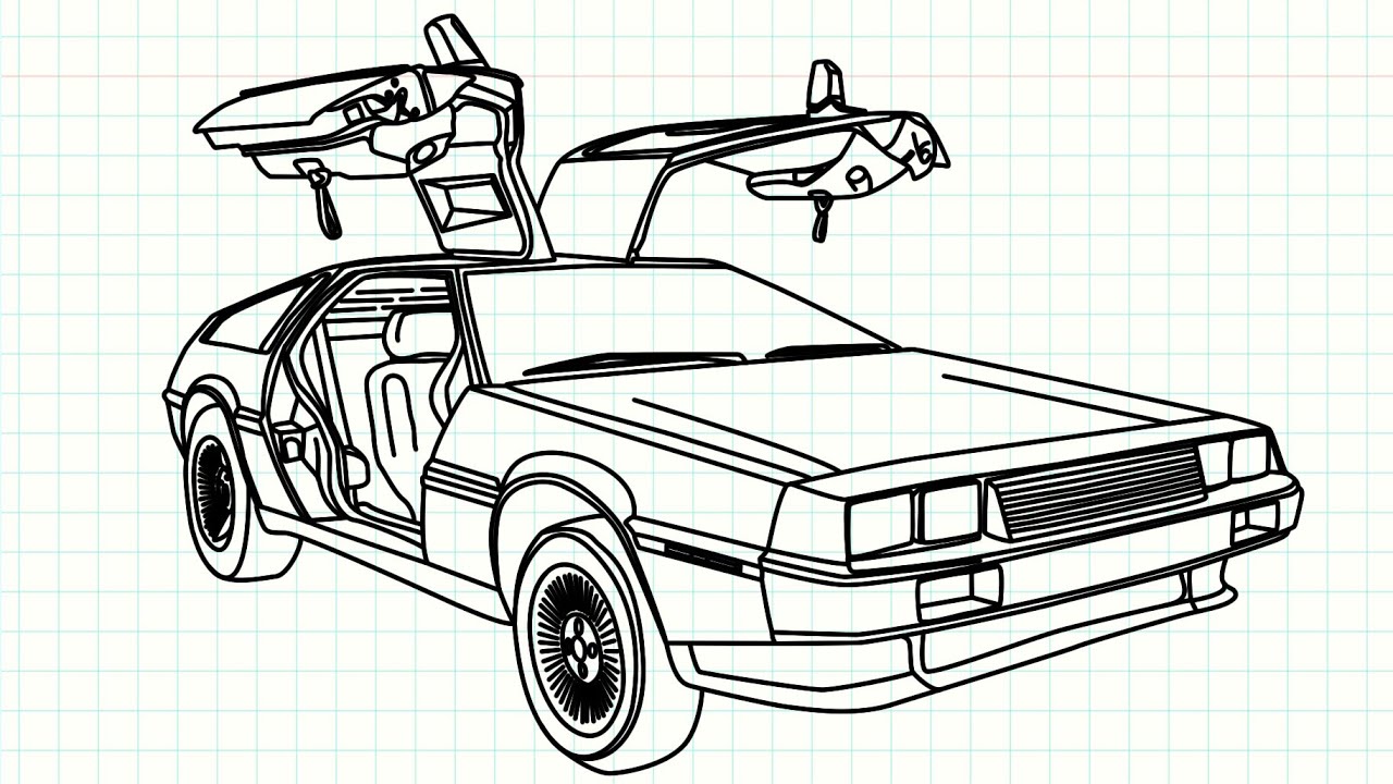 back to the future drawing