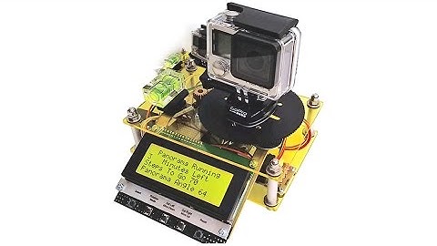 GoPro Timelapse Panorama Controller using an Arduino Microcontroller