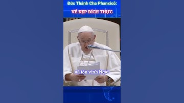 Đức Thánh Cha Phanxicô: Vẻ Đẹp Đích Thực Khao Khát Tôn Vinh Chúa - Tin Tức Công Giáo #shorts