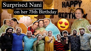 Surprised Nani on her '75th Birthday' *EMOTIONAL* 😥 by Kalash Bhatia 1,223 views 11 months ago 5 minutes, 12 seconds