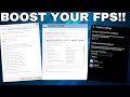 The easiest ways to boost your fps in any game 