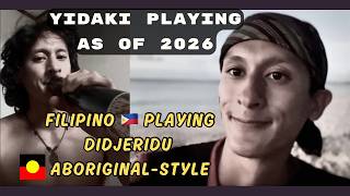 Didgeridoo aboriginal style played by Filipino | yolngu yidaki music