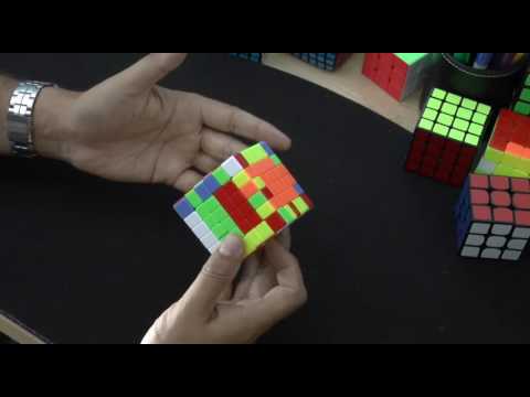 VCUBE - CUBE 6X6 EN COULEUR (FORME ARRONDIE)