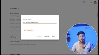 How to add CUSTOM DOMAIN in Blogger (Complete Process) | Redirect all posts | GOOGLE Search Console