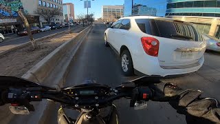 Moto Vlog Day 1 - First Time Getting Cut Off