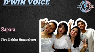 D'WIN VOICE (COVER LAGU SAPATA , CIPT. DAKKA HUTAGALUNG)