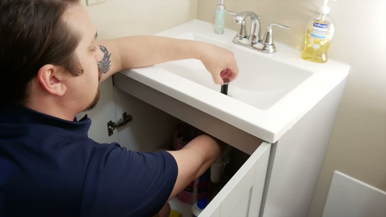 An easy way to unclog a sink or shower drain - Zip It Drain