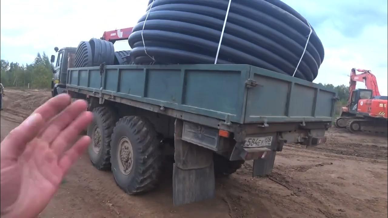 Проколы для газовой магистрали !!!@гнб бурение прокладка трубопровода ...