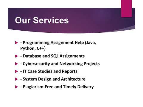 IT Assignment Help Australia