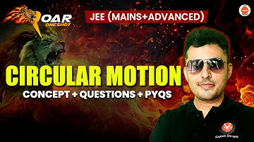 Circular Motion | JEE 2025 | All Concepts And Questions | Shreyas Sir