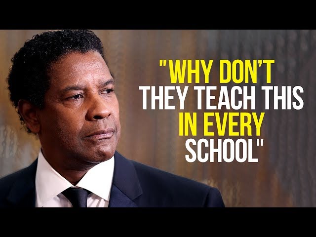 Denzel Washington's Speech Will Leave You SPEECHLESS - One of the Most Eye Opening Speeches Ever class=