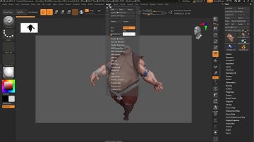Rendering and Exporting an Image from Zbrush