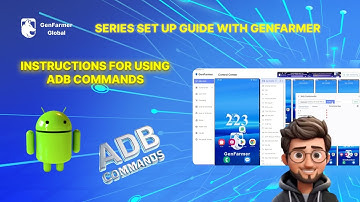 💻 How to Use ADB Commands in GenFarmer | Control Android Like a Pro