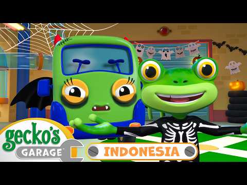 Trick or Treat Bayi truk | Garasi Gecko | Kartun Populer Anak-Anak | Seru dan Mendidik