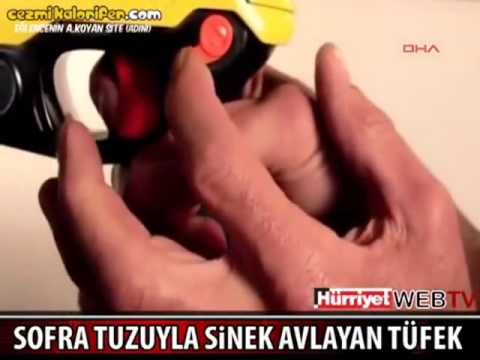 Sofra Tuzuyla Sinek Avlayan Tüfek