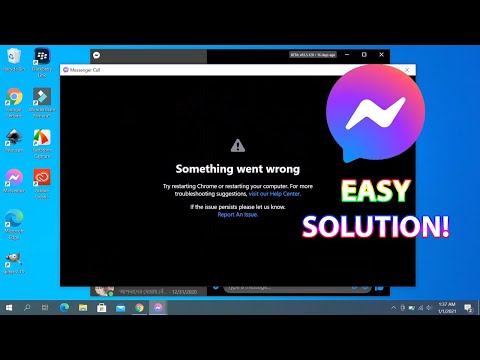 Messenger Video Call Something Went Wrong | Solved