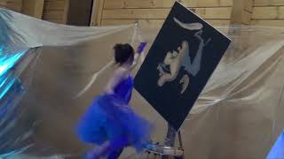 Elvis &#39;68 comeback. Performance October 25, 2018. Dancing Painter Show
