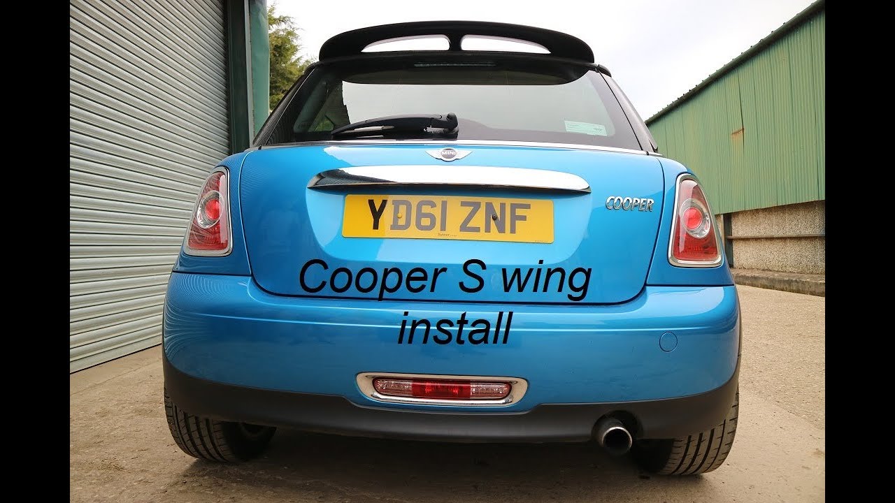 Mini One Cooper S R50 R53 Dachspoiler Heckflügel, MINI R50