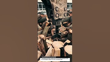 Excavator Log Splitter Tool Innovation Technology for Wood Processing