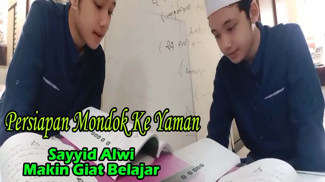 Sayyid Alwi Assegaf Rajin Belajar Bersama Ust.Syamsul Untuk Mengejar Cita-Citanya Sebelum Ke Yaman