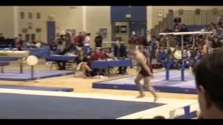 Floor exercise - double salto bwd stretched with 2.5 twist (F)