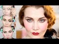 How to do a simple modern roaring 20s makeup look