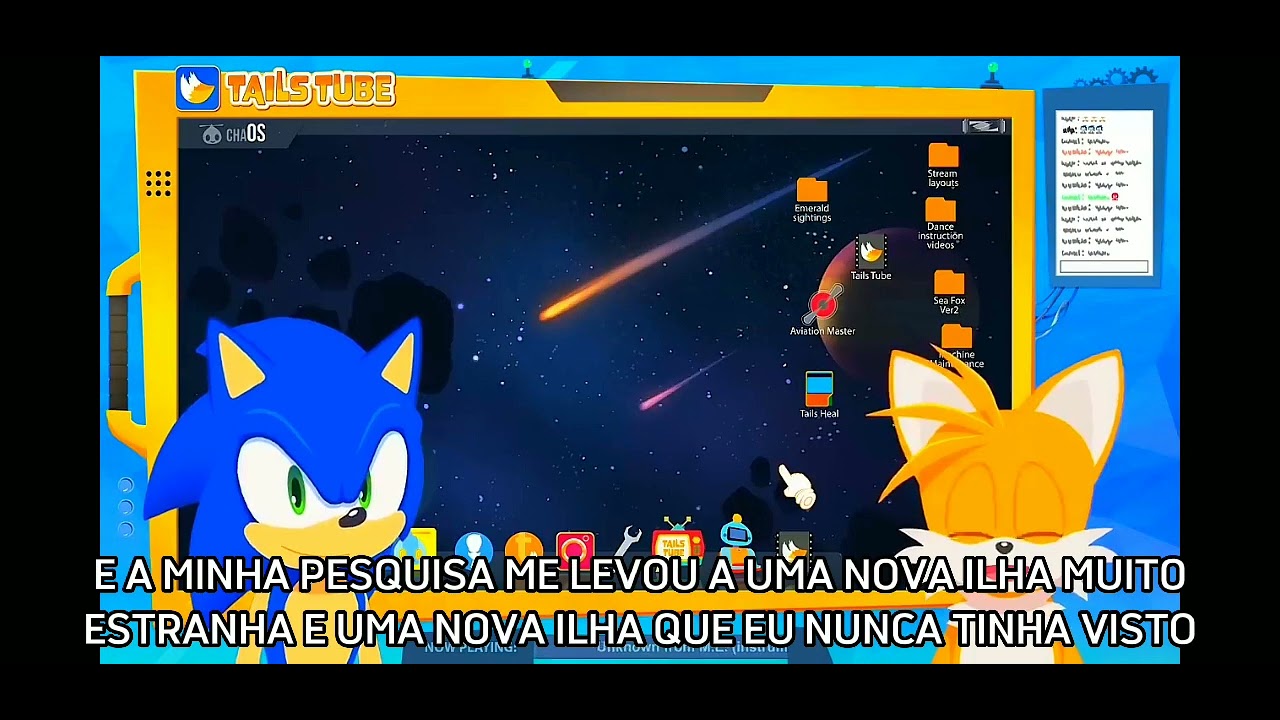 EPISODEO DE TAILS TUBE REVELA COMEÇO DA HISTORIA DE (SONIC FRONTIERS ...