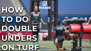 HOW TO DO DOUBLE UNDERS ON TURF| Rx Smart Gear
