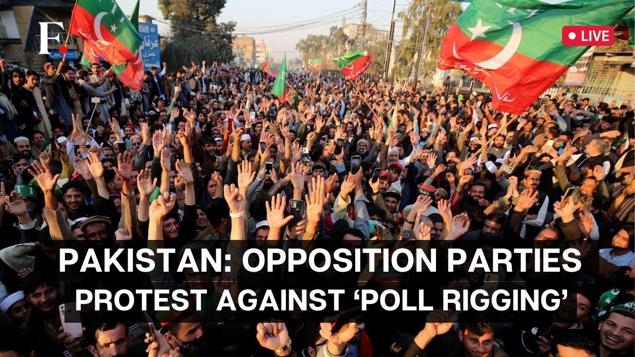 LIVE: Pakistan's Opposition Parties Protest Against Election Results