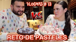 COMPETENCIA DE DECORACION DE PASTELES NAVIDEÑOS🎂🎄⎪VLOGMAS # 13