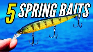5 Baits for Early Spring Smallmouth Fishing